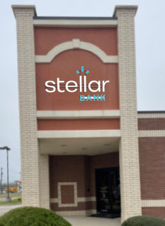 The exterior of Stellar's Baytown location