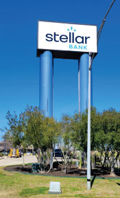 The exterior of Stellar's Beaumont I-10 location