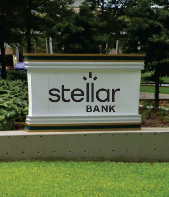 The exterior of Stellar's Greenway Plaza location