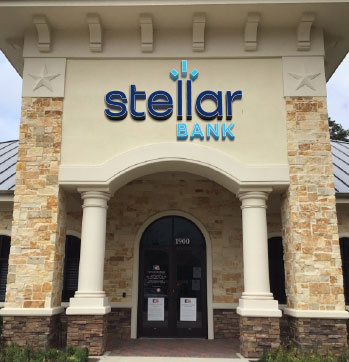 The exterior of Stellar's The Woodlands location