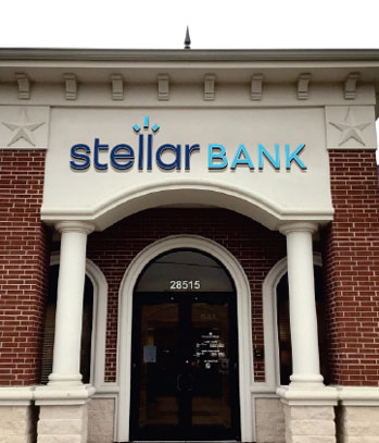 The exterior of Stellar's Tomball location